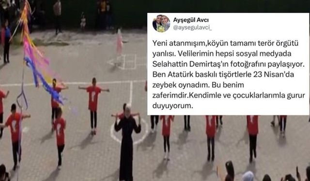 ‘Köyün tamamı terör yanlısı’ diyen öğretmen açığa alındı