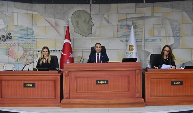 Balıkesir Büyükşehir Belediyesi’nde ilk Meclis toplantısı yapıldı