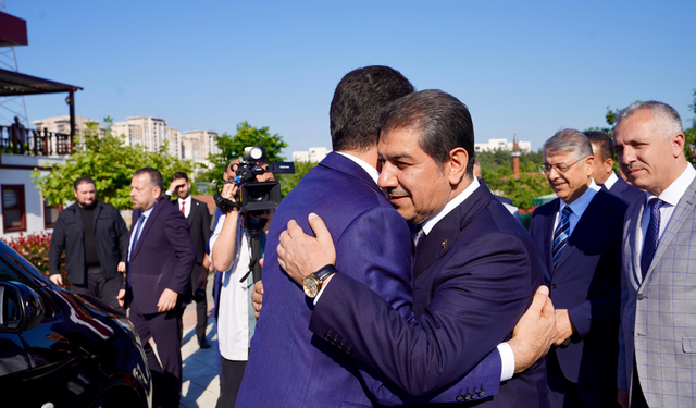 İmamoğlu’ndan Tevfik Göksu’ya tebrik ziyareti