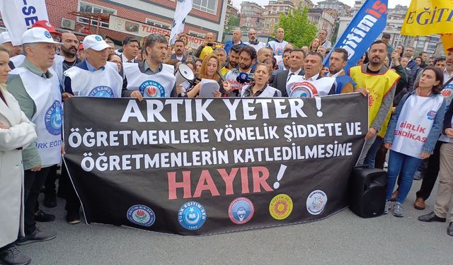 Öğretmen sendikaları: Artık yeter!