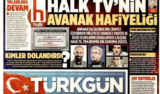 MHP'nin yayın organı manşetten hedef gösterdi: Ayşe Ateş'ten gazetecilere destek