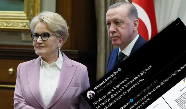 İYİ Parti Lideri Dervişoğlu'ndan Akşener'e destek