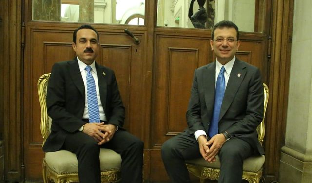 İmamoğlu, Erbil Valisi Umed Xoşnaw'ı İstanbul'a davet etti