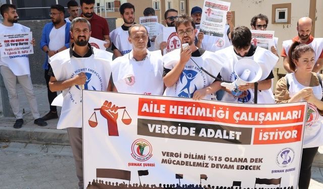 'Vergide adalet' eylemi 20'nci haftasında devam etti