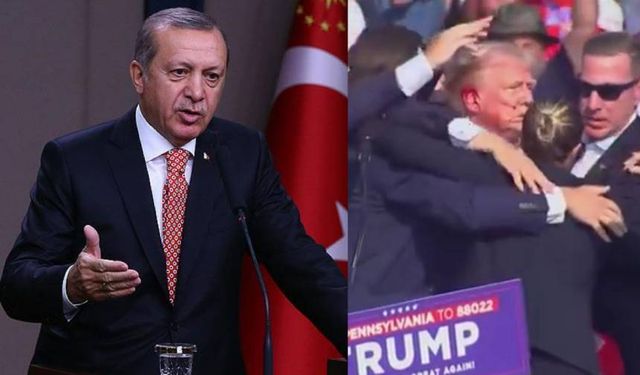 Erdoğan, Trump'a yapılan saldırıyı kınadı