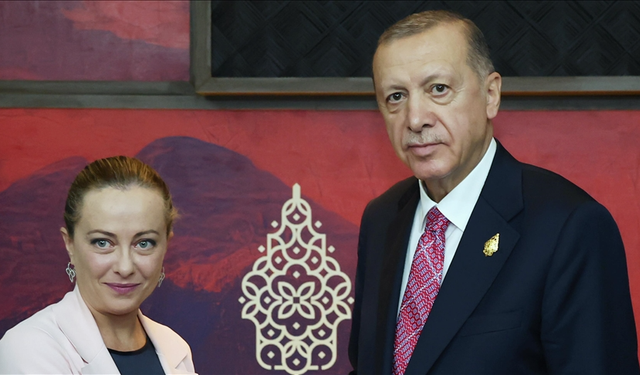 İtalya Başbakanlığından, Meloni-Erdoğan görüşmesine ilişkin açıklama