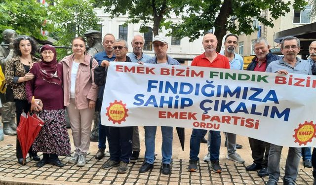 EMEP: Emek bizim fındık bizim