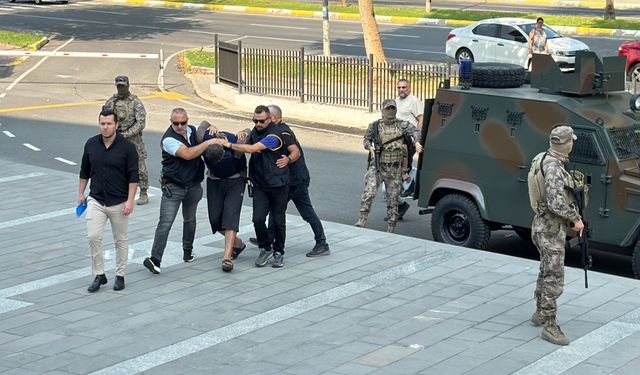 Tekirdağ'da eşini darbederek öldüren zanlı adliyeye sevk edildi