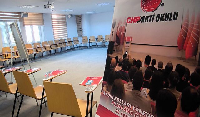 CHP Parti Okulu, Kadın Kolları Yönetici Eğitimi İçerik Geliştirme Çalıştayı’na imza atıyor