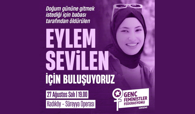 Genç Feministler’den Eylem Sevilen için basın açıklaması