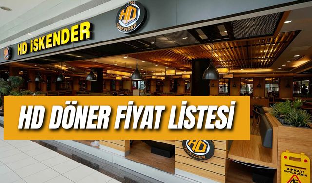 HD İskender Fiyat Listesi 2024! Menü Fiyatları Ne Kadar?