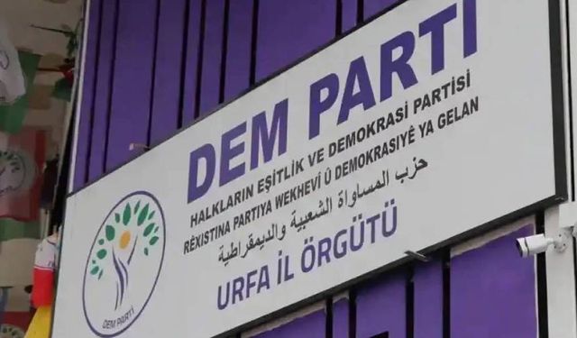 DEM Parti, Urfa'nın tüm ilçelerinde kongreye gidiyor