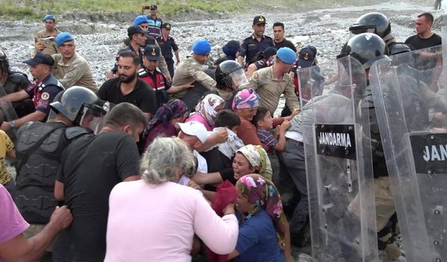 Fethiye'de HES eylemi: Gözaltına alınanlar serbest bırakıldı