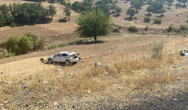 Diyarbakır'da kaza: 1 ölü, 3 yaralı