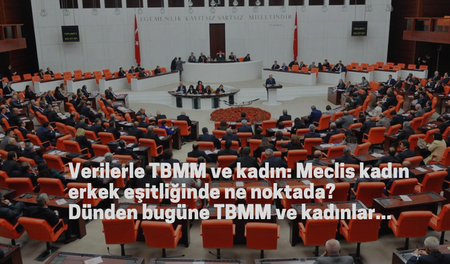 Verilerle TBMM ve kadın: Meclis kadın erkek eşitliğinde ne noktada? Dünden bugüne TBMM ve kadın vekiller