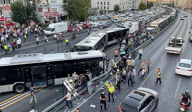 Metrobüs kazası soruşturmasında 5 kişi tutuklandı