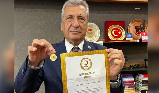 Kızılay’ın verdiği altın madalyaların altın olmadığı ortaya çıktı