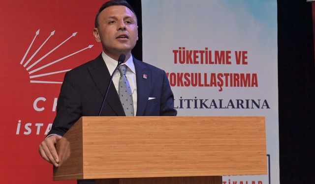 CHP İstanbul İl Başkanı Özgür Çelik: Kent yoksulluğunu yöneten değil, ortadan kaldıran bir anlayış kuracağız