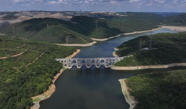 İstanbul'daki barajların doluluk oranları yüzde 40'ın altına düştü