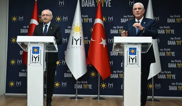 Kılıçdaroğlu, İYİ Parti lideri Dervişoğlu'nu ziyaret etti