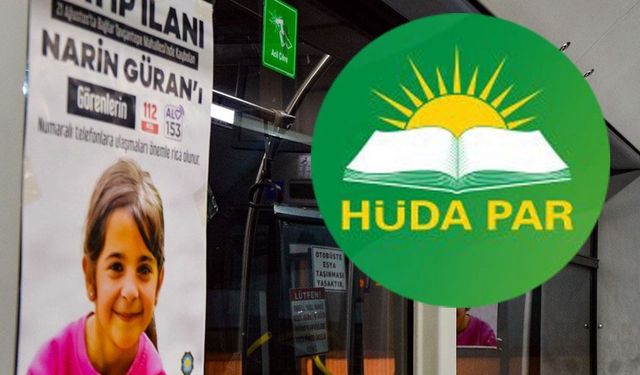 HÜDA PAR’dan Narin Güran açıklaması