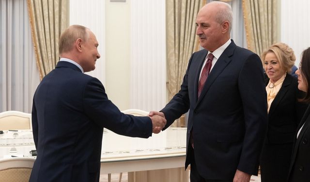 Putin, Kurtulmuş’u kabul etti