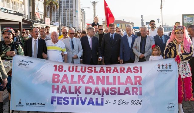 18’inci Uluslararası Balkanlılar Halk Dansları Festivali başladı