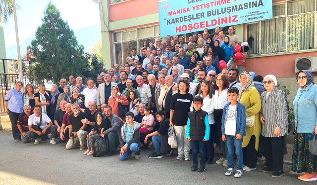 67 yıllık hasret, Manisa’daki bu buluşmada son buldu