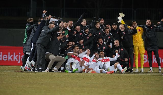 A Milli Futbol Takımı İzlanda'yı 4-2 mağlup etti