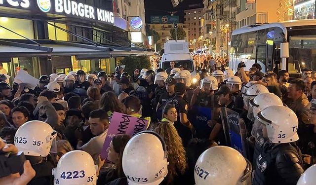 Hayvan katliamını protesto edenlere abluka!