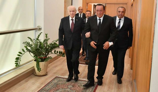 Alaattin Çakıcı’dan Devlet Bahçeli'ye ziyaret