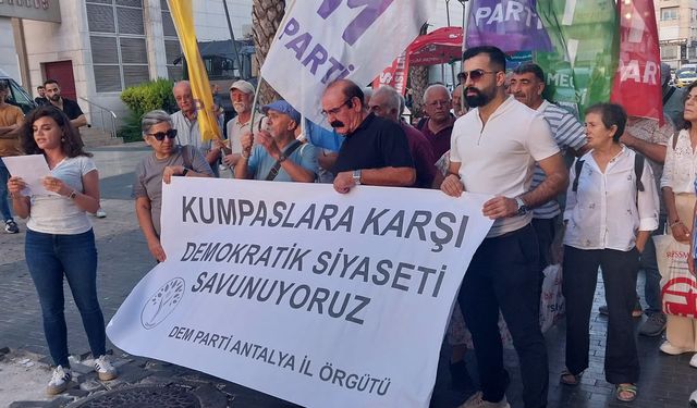 HDP Antalya İl Örgütü: 6-8 Ekim olaylarının perde arkası hala ortaya çıkarılmamıştır