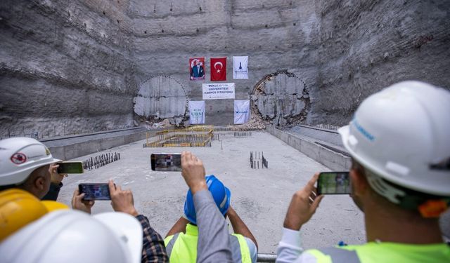 Buca Metrosu’nda tarihi gün