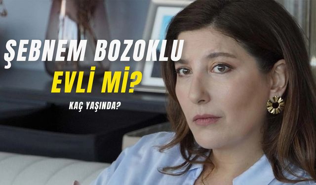 Şebnem Bozoklu Evli Mi? Kızılcık Şerbeti Meri Kaç Yaşında?