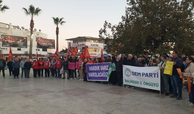 Edremit Demokrasi Platformu’ndan kayyum atamalarına tepki