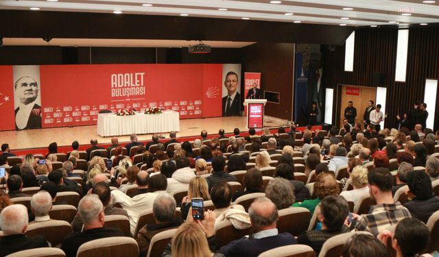 CHP Adalet Buluşmaları İzmir'de başladı: İlk oturum "Şiddetle Mücadele" oldu