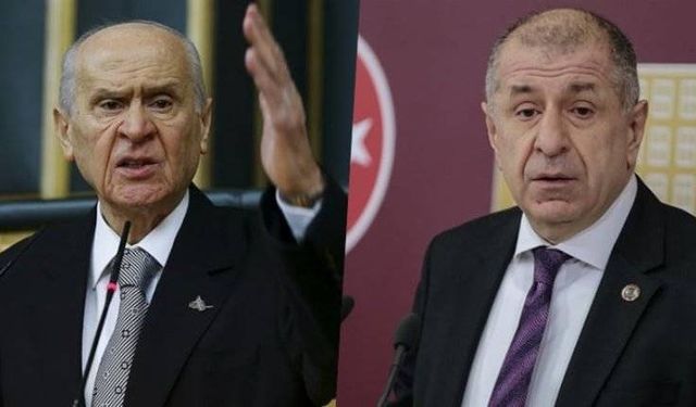 Ümit Özdağ'dan Bahçeli'nin ‘Erdoğan tek seçenek’ açıklamasına tepki