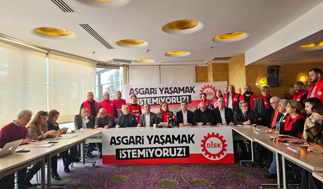 DİSK'ten asgari ücret açıklaması: Asgari ücret enflasyonun sebebi değildir