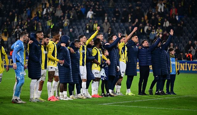 Fenerbahçe, zirve yarışında hata yapmadı