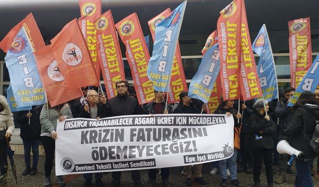 İşçiler ‘asgari ücret zammı’ için iktidara seslendi: Bu krizi biz yaratmadık, faturasını ödemeyeceğiz