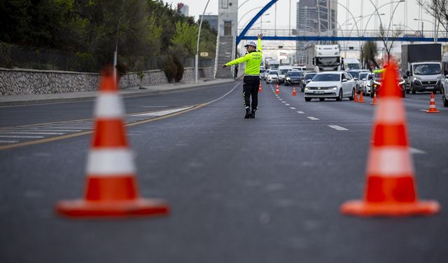 Başkentte bazı yollar yılbaşında trafiğe kapatılacak