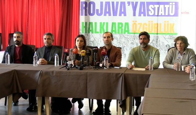 Diyarbakır’da 419 kuruluştan Suriye’deki Kürt bölgesine statü talebi