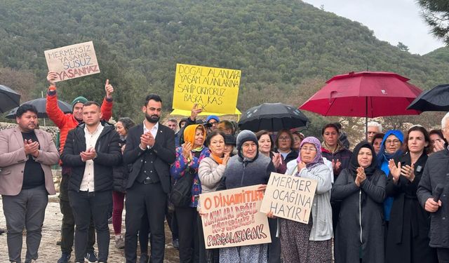 Kaş Çevre ve Kültür Derneği: Kaş’ın eşsiz doğasına mermer ocaklarıyla darbe vuruluyor