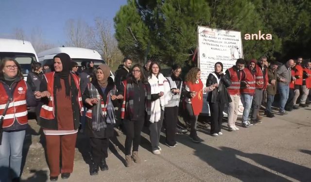 Polonez işçileri 'zafer halayı' ile kazanımlarını kutladı