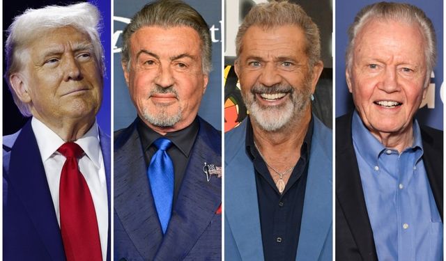 Trump, aktörler Gibson, Stallone ve Voight'ı "Hollywood Özel Elçisi" seçti