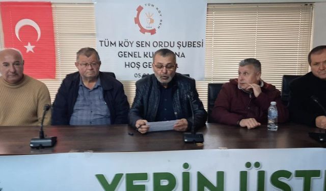 Tüm Köy Sen: Yasal hakkımızı istiyoruz!
