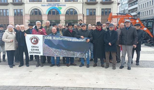 Ordu Çevre Derneği'nden kıyı dolgu projesine tepki: OBB, kıyılarımızı işgal etmeye devam ediyor!