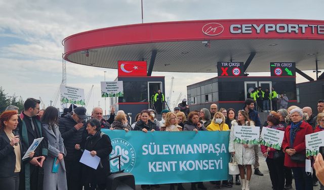 Tekirdağ’da çevre ve halk sağlığı mücadelesi: Halk, Ceyport Limanı’na karşı ayakta!