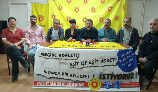Eğitim Sen 'yoksulluk ve ticarileşmeye' karşı kampanya başlattı