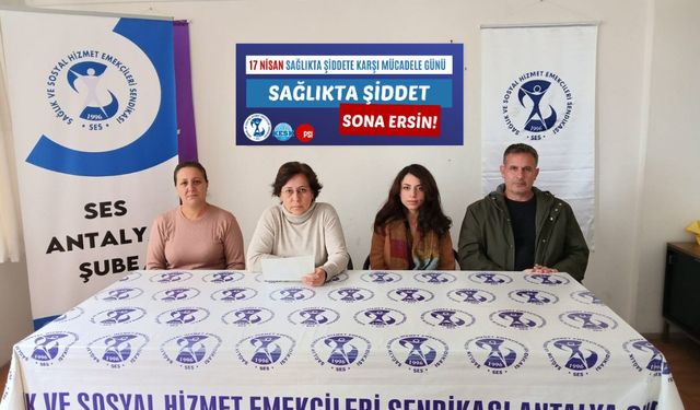SES Antalya Şubesi: Dr. Ersin Aslan unutulmadı!